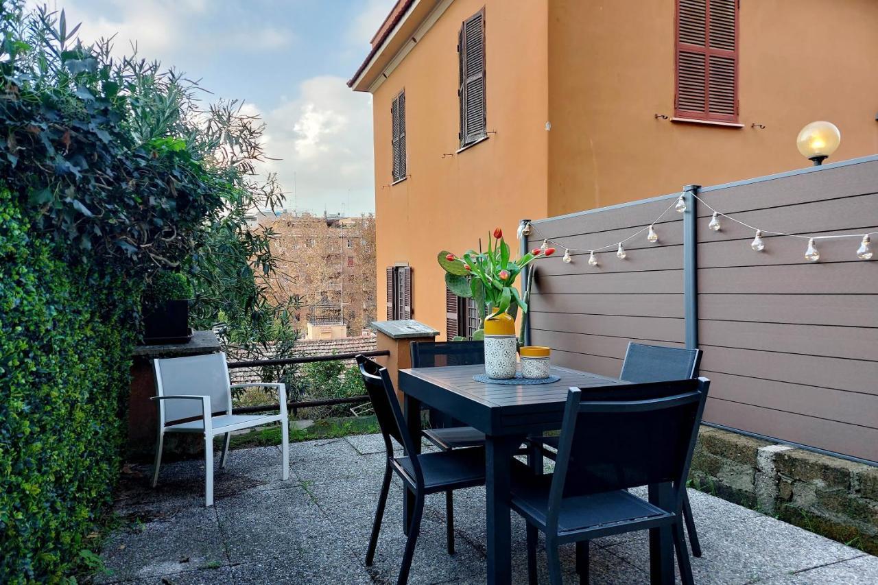4bnb - Cozy Vatican Loft With Terrace Lägenhet Rom