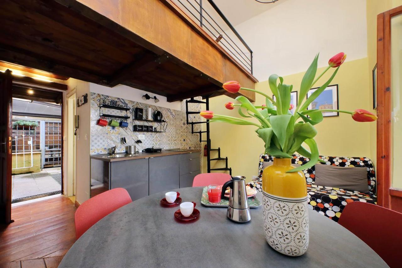 4bnb - Cozy Vatican Loft With Terrace Lägenhet Rom